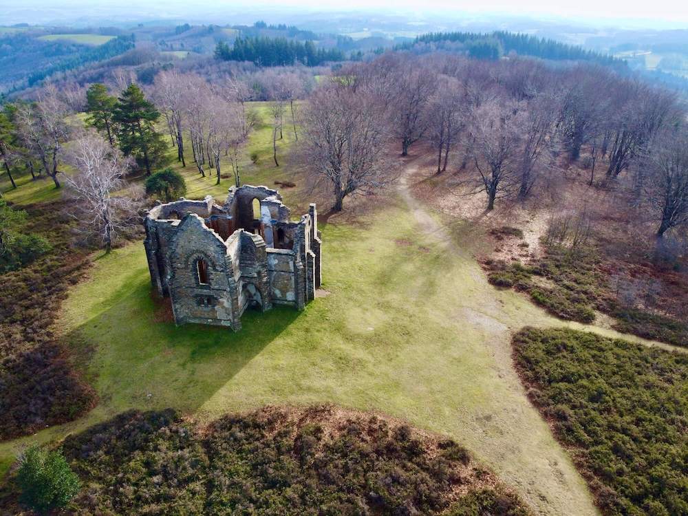 Mont Gargan entre landes et vestiges religieux