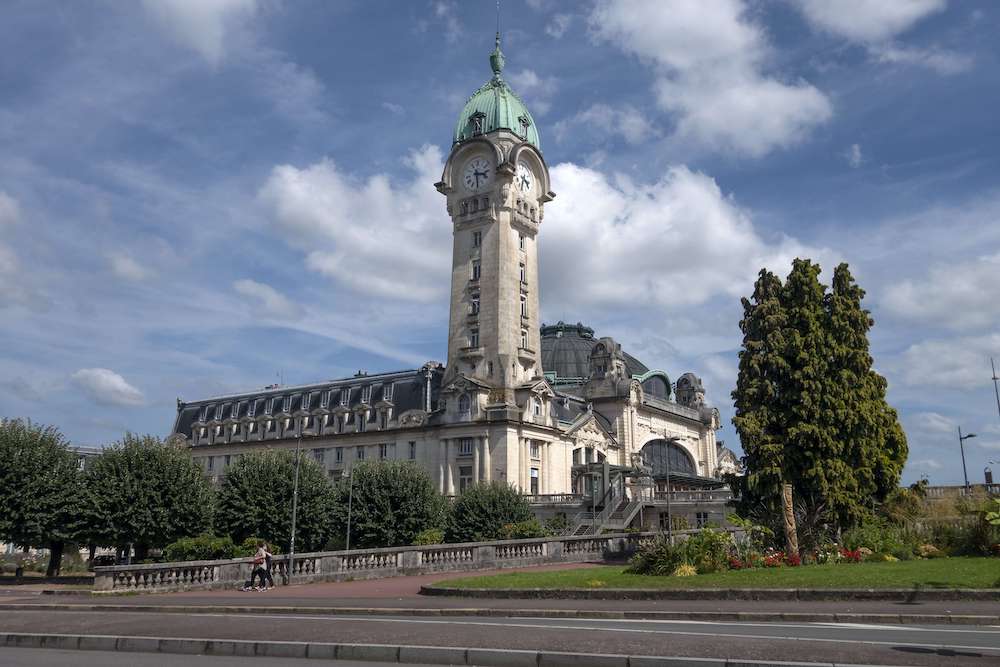 Gare de Limoges à l'architecture Art Nouveau