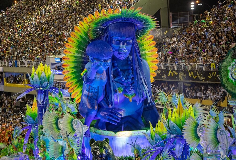 Carnval de Rio de Janeiro, au Brésil